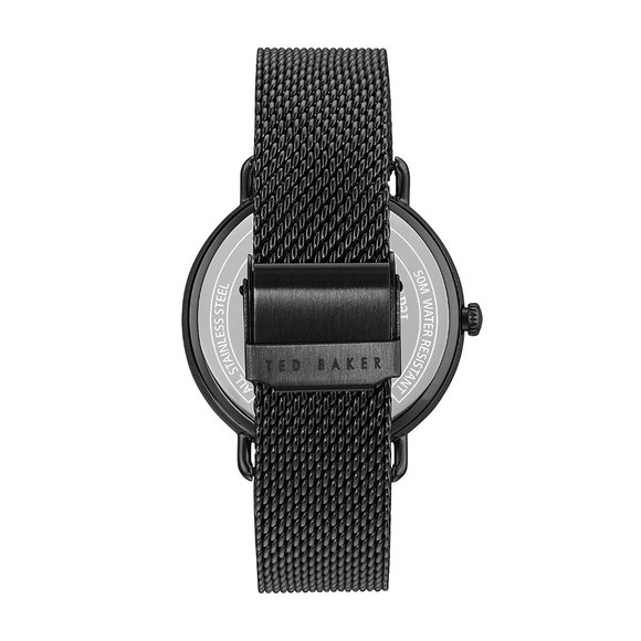 Ted Baker George Black Men's Wrist Watch NWT - Picture 6 of 6